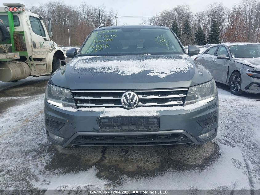 2018 Volkswagen Tiguan Se/Sel VIN: 3VV2B7AXXJM068846 Lot: 12473696