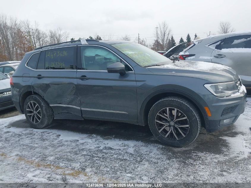 2018 Volkswagen Tiguan Se/Sel VIN: 3VV2B7AXXJM068846 Lot: 12473696