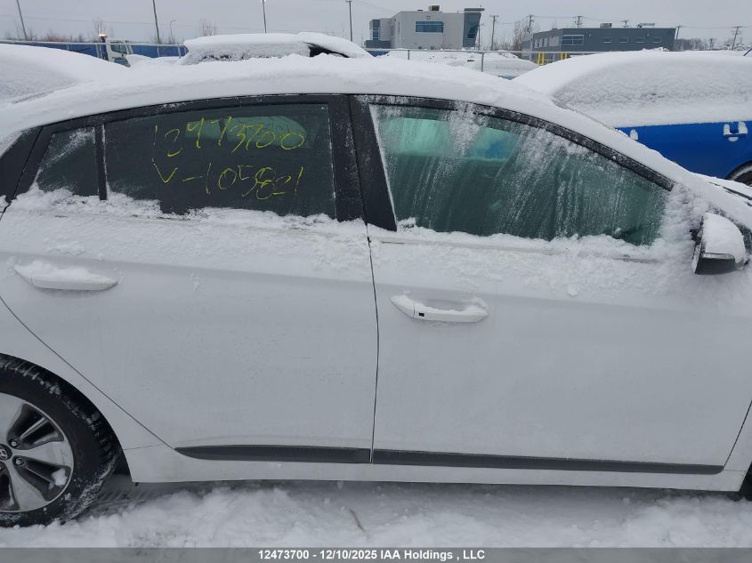 2019 Hyundai Ioniq Plug-In Hybrid Preferred VIN: KMHC65LD6KU105821 Lot: 12473700