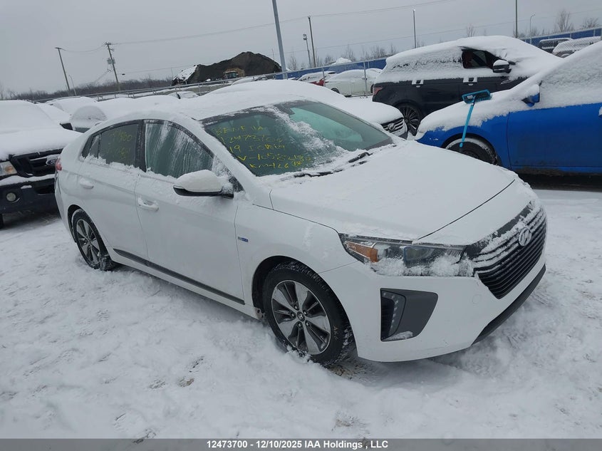 KMHC65LD6KU105821 2019 Hyundai Ioniq Plug-In Hybrid Preferred auction photo 1