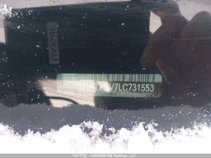 5N1AT2MV7LC731553 2020 NISSAN ROGUE photo no. 20