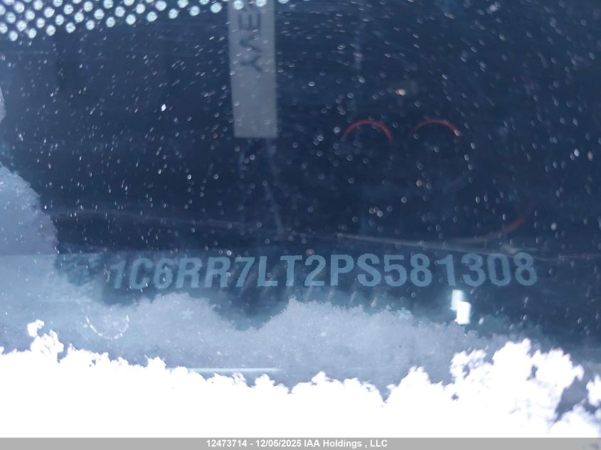 2023 Ram 1500 Classic Slt VIN: 1C6RR7LT2PS581308 Lot: 12473714