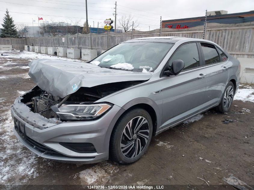 2019 Volkswagen Jetta Sel VIN: 3VWE57BU6KM264241 Lot: 12473736
