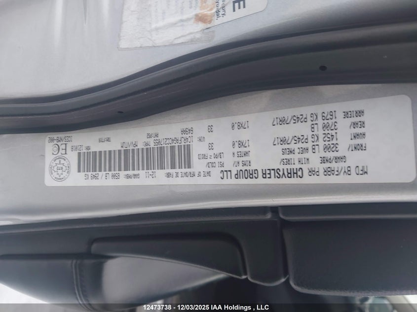 1C4RJFAG4CC217055 2012 JEEP GRAND CHEROKEE photo no. 18
