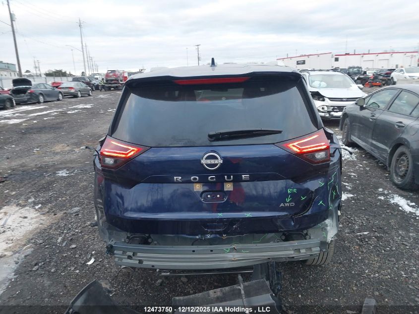 2025 Nissan Rogue 60Th Anniversary Edition/Sv Moonroof VIN: JN8BT3BB6SW168598 Lot: 12473750