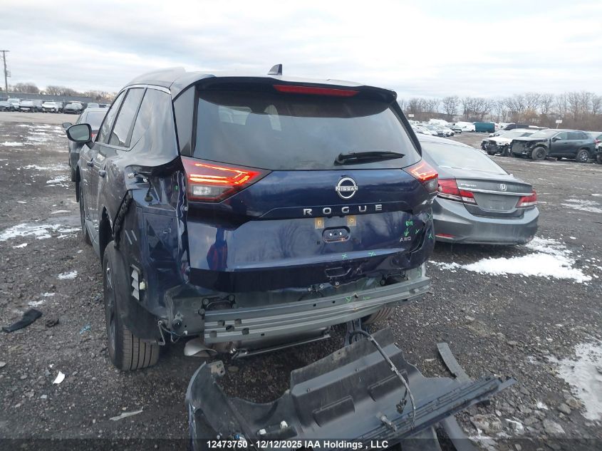 2025 Nissan Rogue 60Th Anniversary Edition/Sv Moonroof VIN: JN8BT3BB6SW168598 Lot: 12473750