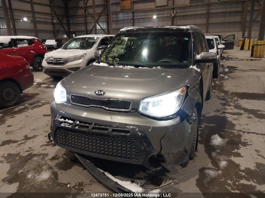 2015 Kia Soul Sx/Sx Luxury VIN: KNDJX3A59F7176931 Lot: 12473751
