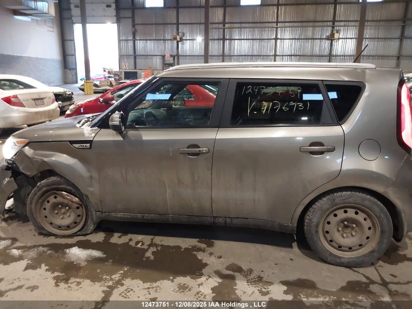 2015 Kia Soul Sx/Sx Luxury VIN: KNDJX3A59F7176931 Lot: 12473751
