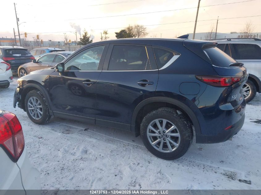 2022 Mazda Cx-5 Gx VIN: JM3KFBBL8N0598198 Lot: 12473753