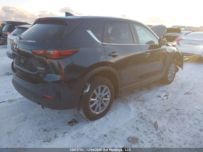 2022 Mazda Cx-5 Gx VIN: JM3KFBBL8N0598198 Lot: 12473753