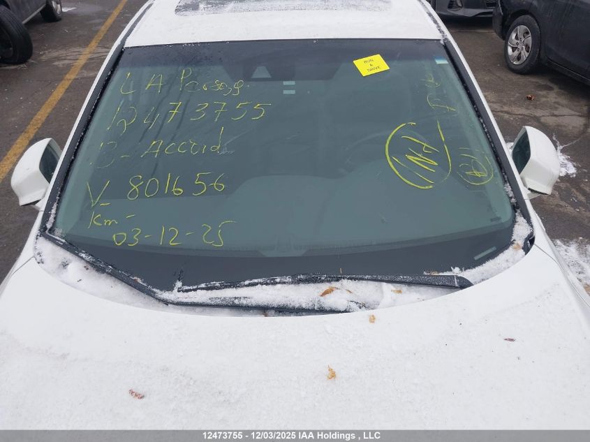 2013 Honda Accord Touring VIN: 1HGCR2F93DA801656 Lot: 12473755