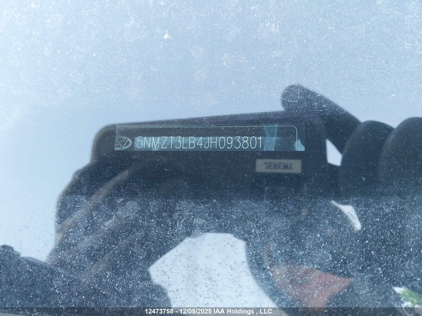 5NMZT3LB4JH093801 2018 HYUNDAI SANTA FE photo no. 19