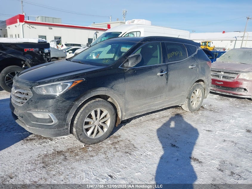 5NMZT3LB4JH093801 2018 HYUNDAI SANTA FE photo no. 2