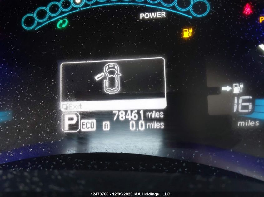 2015 Nissan Leaf VIN: 1N4AZ0CP1FC320931 Lot: 12473766