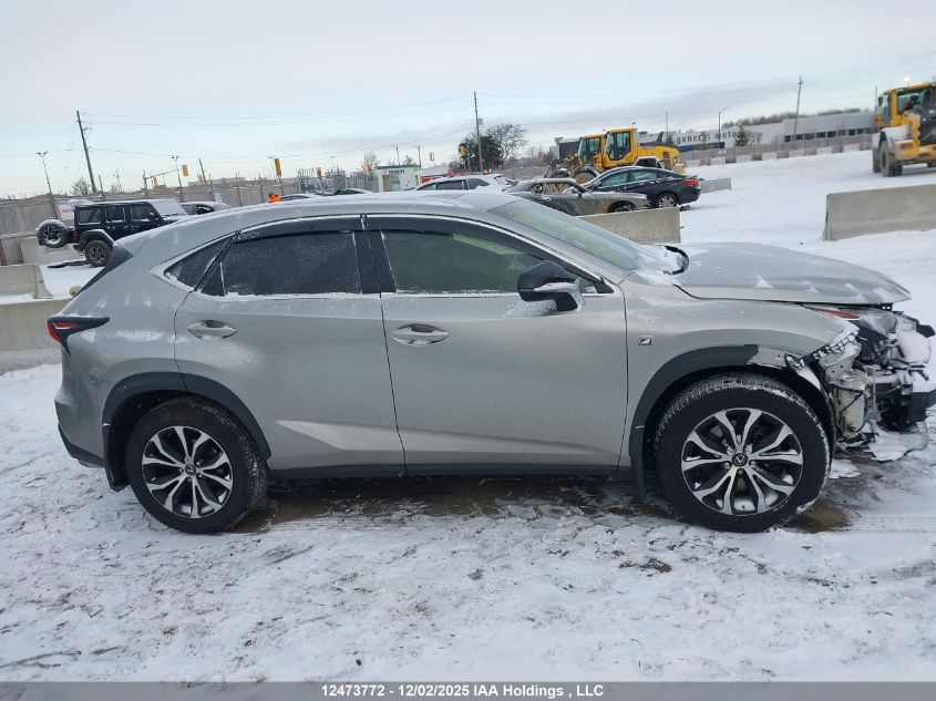2017 Lexus Nx 200T/Base/F Sport VIN: JTJBARBZ8H2145872 Lot: 12473772