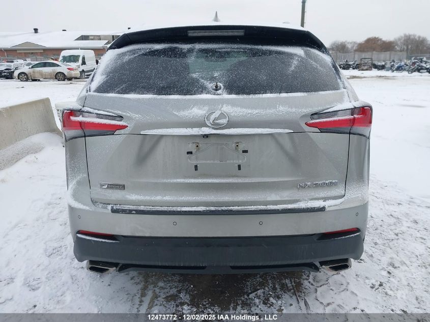 2017 Lexus Nx 200T/Base/F Sport VIN: JTJBARBZ8H2145872 Lot: 12473772