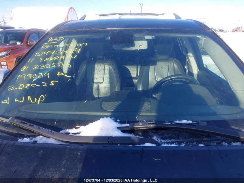 2011 GMC Terrain Slt-2 VIN: 2CTFLXE58B6232536 Lot: 12473784