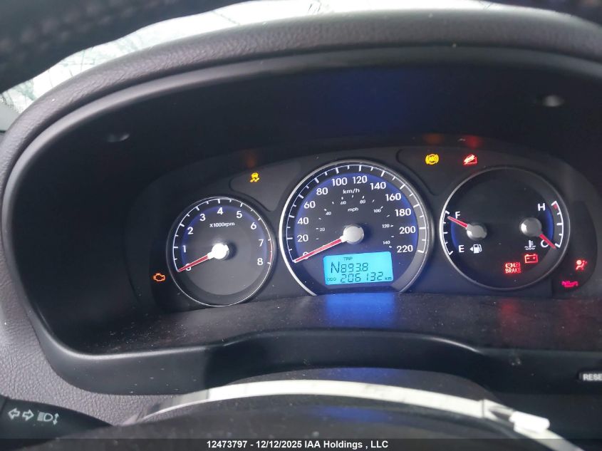 2012 Hyundai Santa Fe Gls VIN: 5XYZGDAGXCG138617 Lot: 12473797