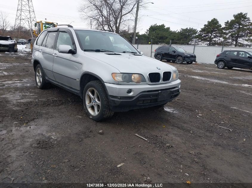 2002 BMW X5 3.0I