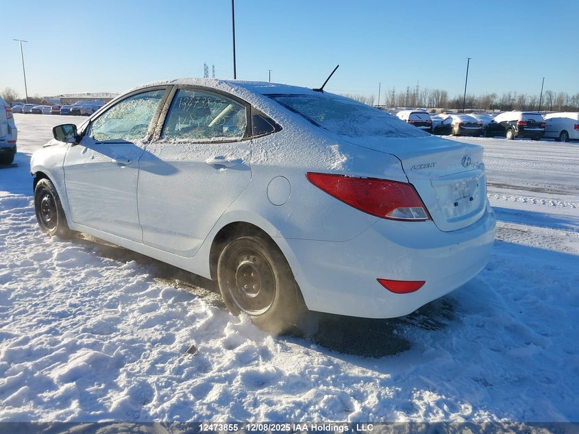 KMHCT4AE2FU827565 2015 HYUNDAI ACCENT photo no. 3