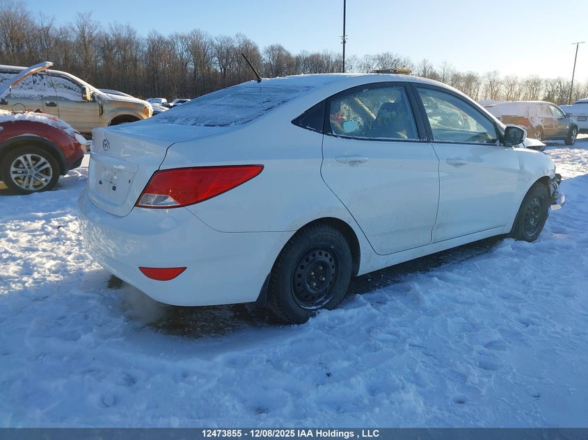 KMHCT4AE2FU827565 2015 HYUNDAI ACCENT photo no. 4