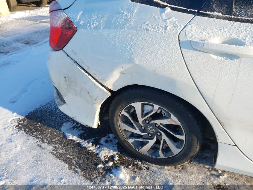 2017 Honda Civic VIN: 2HGFC2F89HH023523 Lot: 12473873