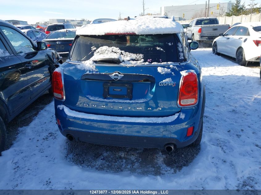 2019 Mini Cooper S Countryman All4 VIN: WMZYT5C54K3E63729 Lot: 12473877