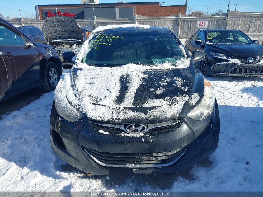 2013 Hyundai Elantra VIN: 5NPDH4AE5DH289039 Lot: 12473883