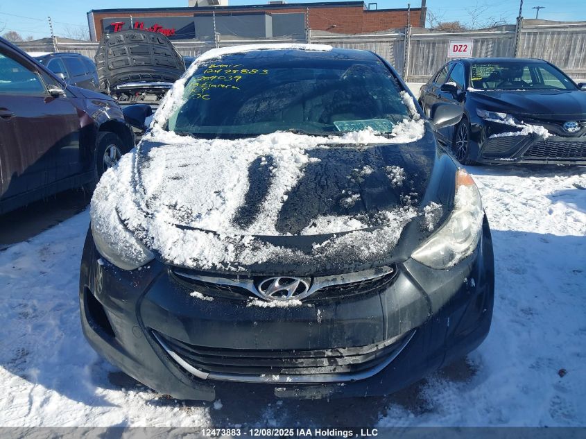 2013 Hyundai Elantra VIN: 5NPDH4AE5DH289039 Lot: 12473883