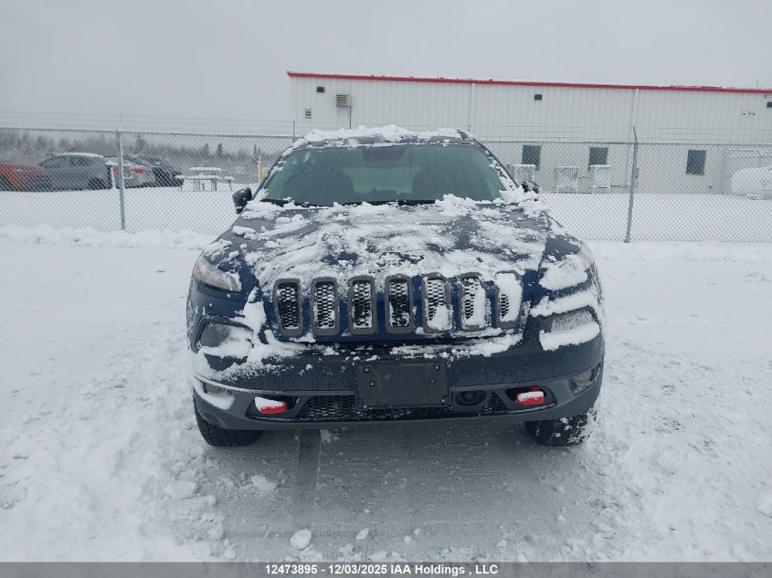 2018 Jeep Cherokee Trailhawk VIN: 1C4PJMBX5JD549880 Lot: 12473895