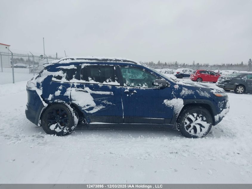 2018 Jeep Cherokee Trailhawk VIN: 1C4PJMBX5JD549880 Lot: 12473895