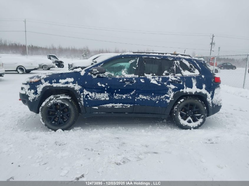 2018 Jeep Cherokee Trailhawk VIN: 1C4PJMBX5JD549880 Lot: 12473895