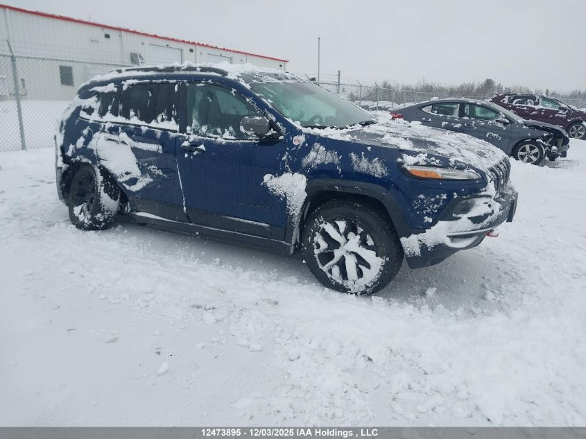 2018 Jeep Cherokee Trailhawk VIN: 1C4PJMBX5JD549880 Lot: 12473895