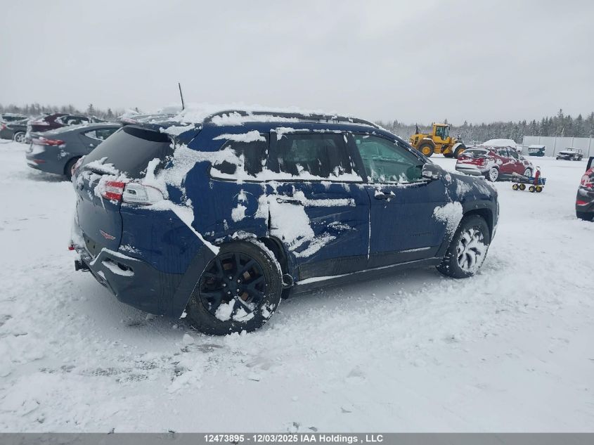 2018 Jeep Cherokee Trailhawk VIN: 1C4PJMBX5JD549880 Lot: 12473895
