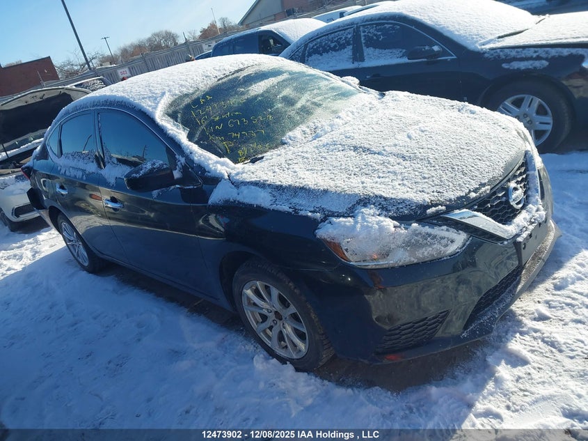 3N1AB7AP3GL673528 2016 Nissan Sentra S/Sv/Sr/Sl auction photo 1
