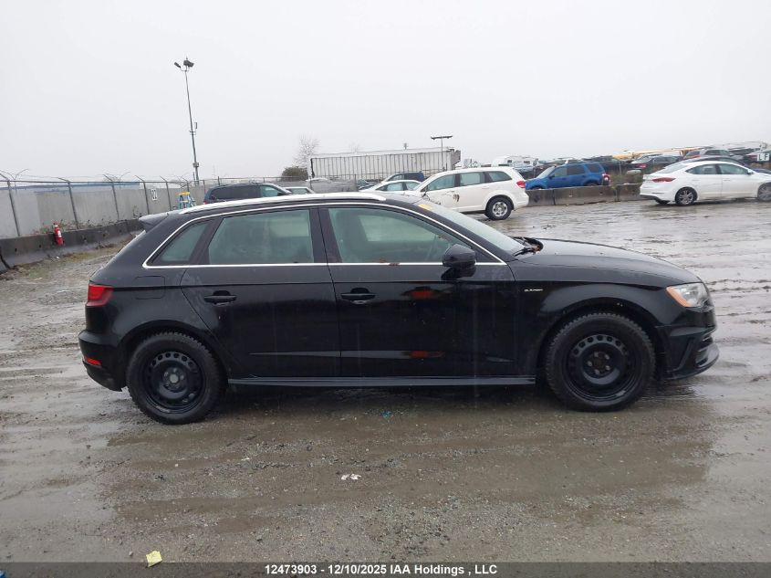 2016 Audi A3 E-Tron 1.4T Premium VIN: WAUVPBFF5GA166072 Lot: 12473903