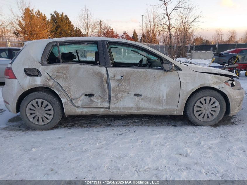 2021 Volkswagen Golf Comfortline/Highline VIN: 3VWG57AU5MM010212 Lot: 12473917