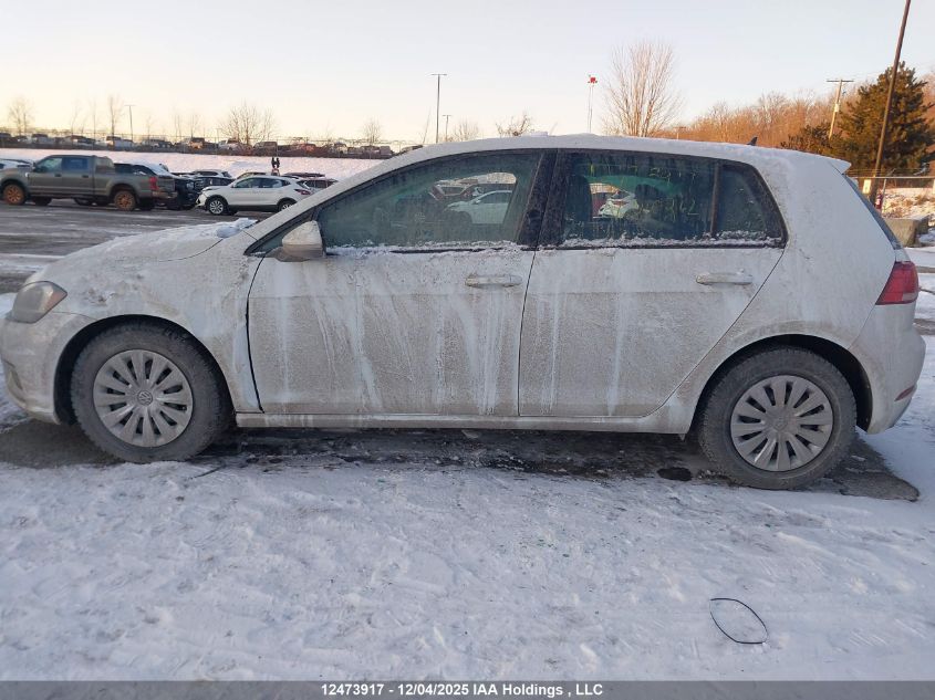 2021 Volkswagen Golf Comfortline/Highline VIN: 3VWG57AU5MM010212 Lot: 12473917