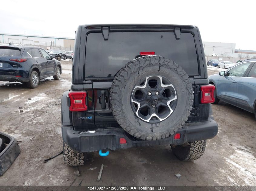 2021 Jeep Wrangler 4Xe Unlimited Rubicon VIN: 1C4JJXR60MW716479 Lot: 12473927