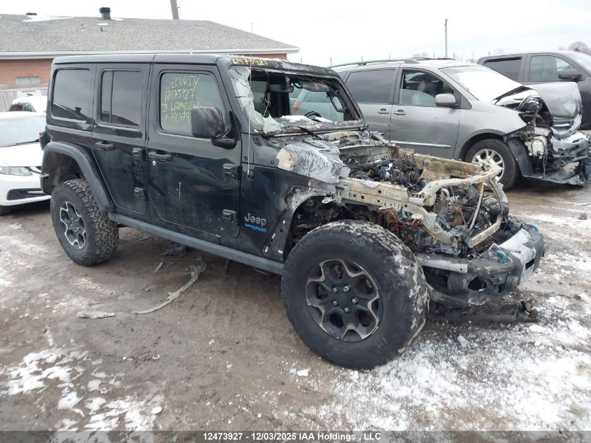 2021 Jeep Wrangler 4Xe Unlimited Rubicon