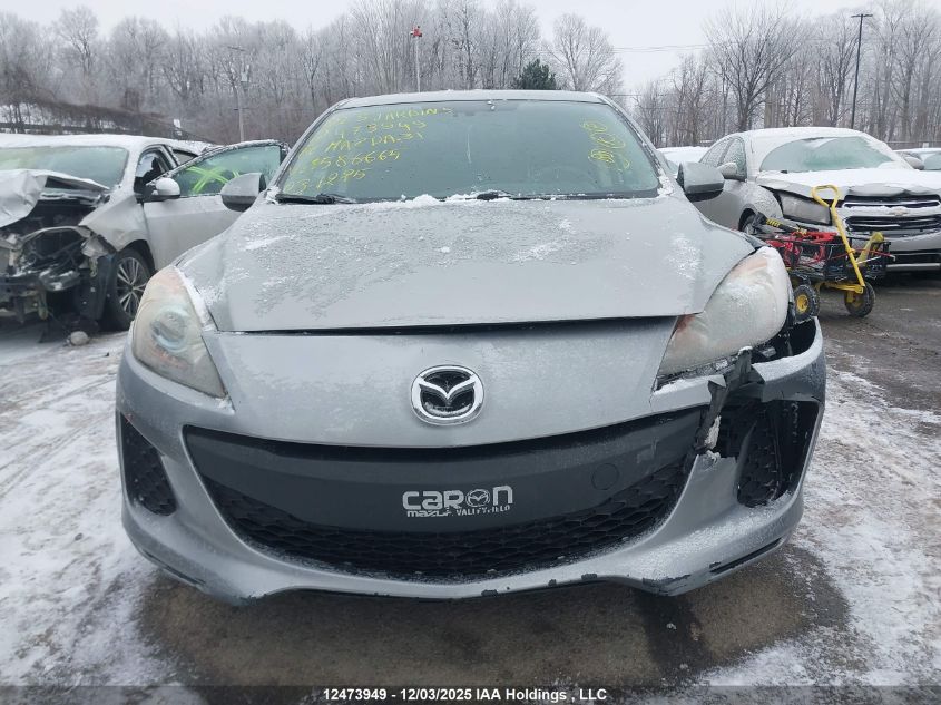 2012 Mazda 3 I VIN: JM1BL1UF5C1586665 Lot: 12473949