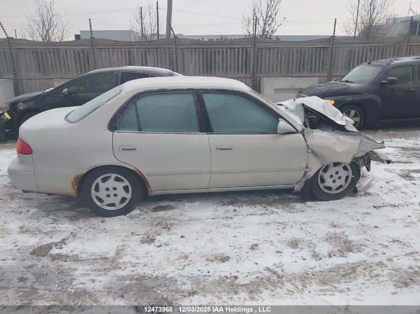 2000 Toyota Corolla Ce/Le VIN: 2T1BR12E7YC805167 Lot: 12473968