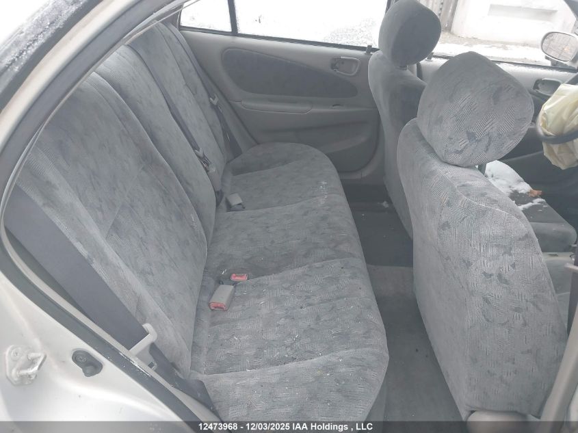 2000 Toyota Corolla Ce/Le VIN: 2T1BR12E7YC805167 Lot: 12473968