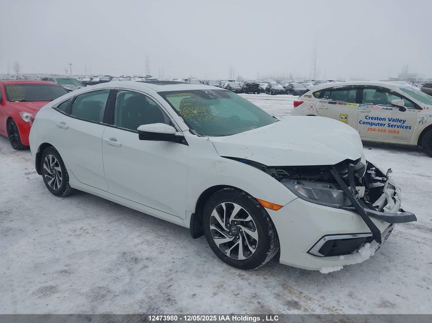 2HGFC2F75KH004658 2019 Honda Civic Ex 4Dr auction photo 1