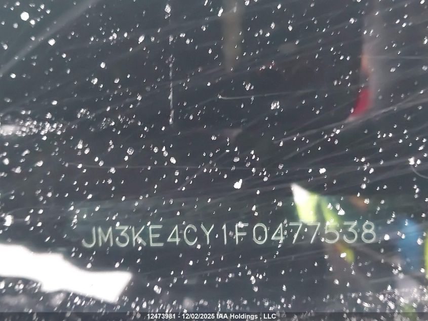 2015 Mazda Cx-5 Touring VIN: JM3KE4CY1F0477538 Lot: 12473981