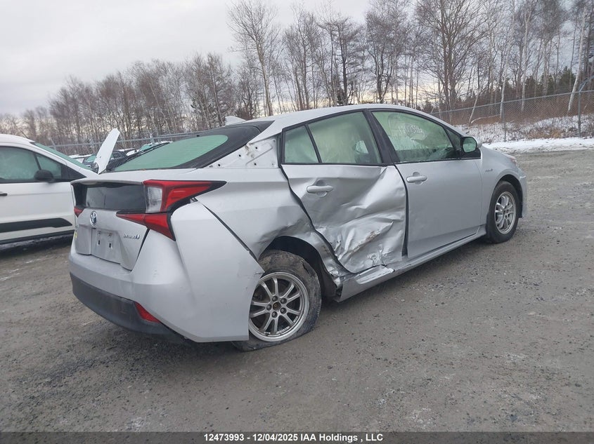 JTDL9RFUXK3001157 2019 TOYOTA PRIUS photo no. 4