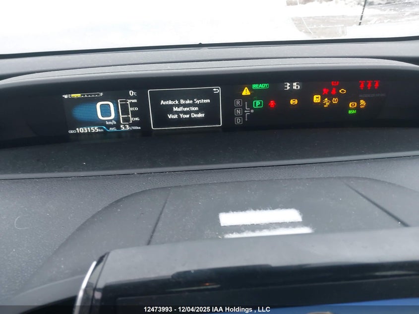 JTDL9RFUXK3001157 2019 TOYOTA PRIUS photo no. 7