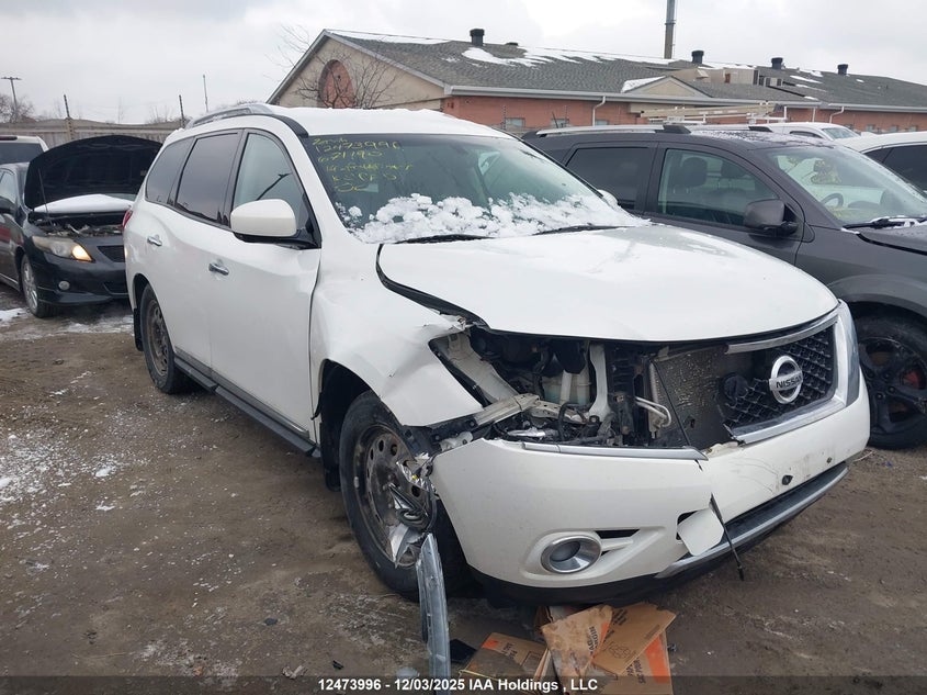 5N1AR2MM2EC671190 2014 Nissan Pathfinder S/Sv/Sl/Platinum auction photo 1