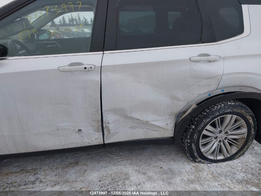 2023 Mitsubishi Outlander VIN: JA4J4UA8XPZ615997 Lot: 12473997