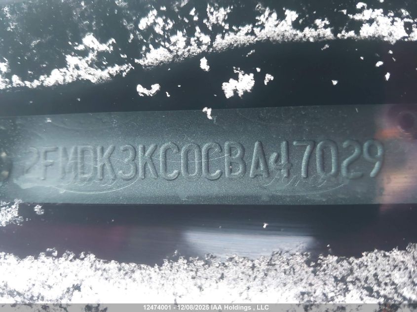 2012 Ford Edge Limited VIN: 2FMDK3KC0CBA47029 Lot: 12474001